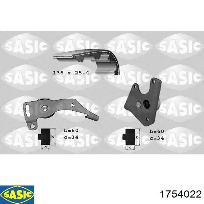 Kit de distribución 6009 SNR
