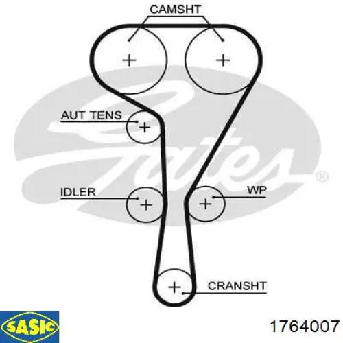 Correa distribucion Renault Espace 4 JK0