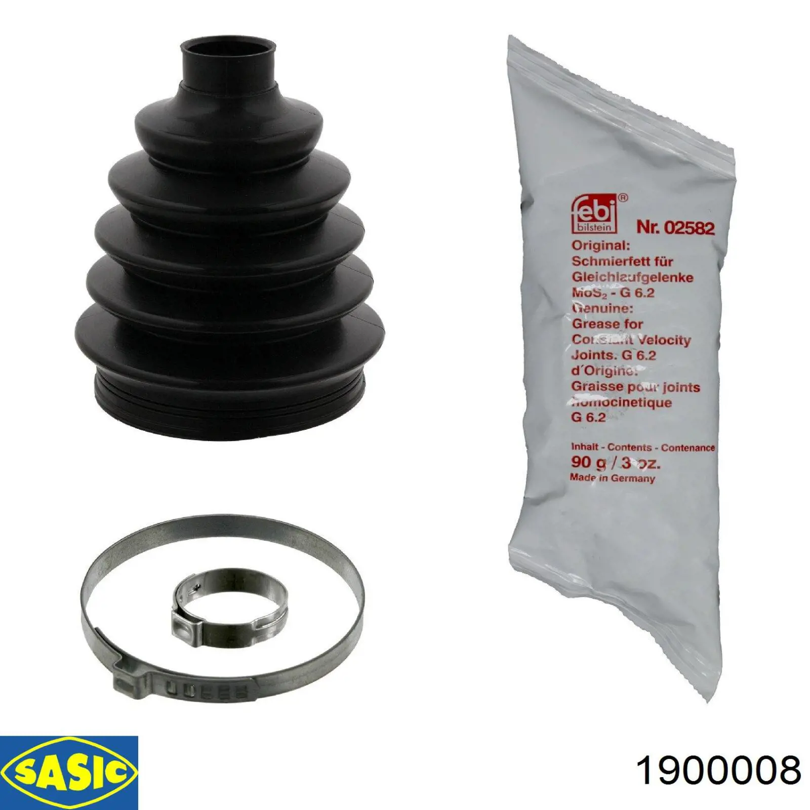 Comprar 1900008 Sasic Fuelle de palier delantero exterior