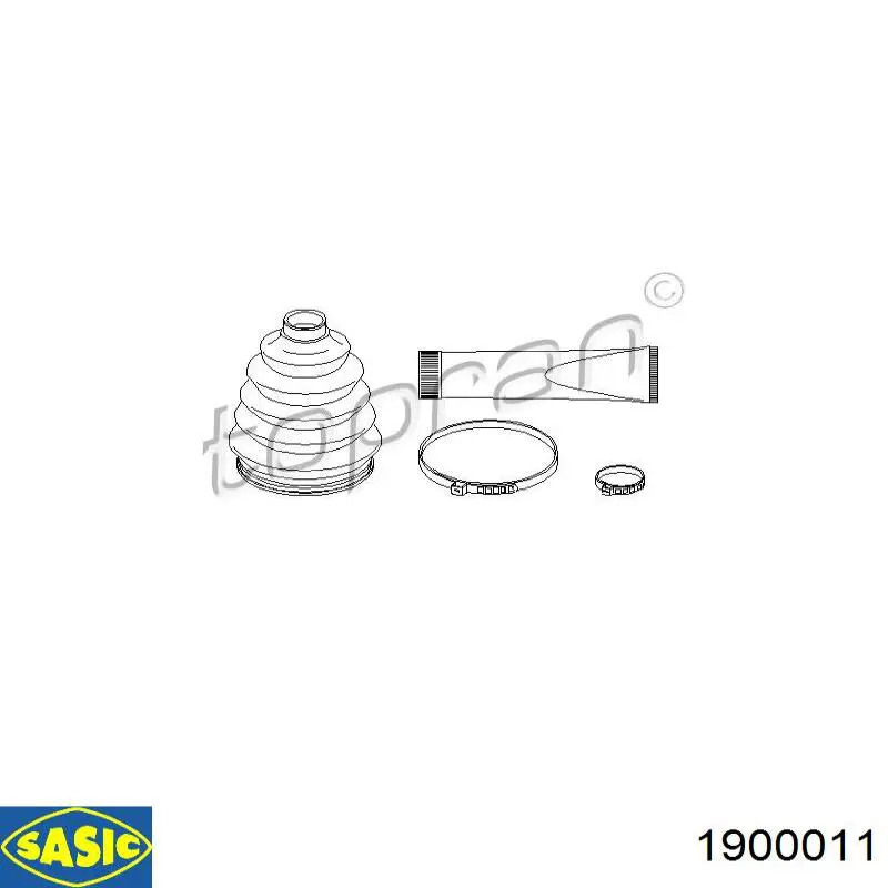Comprar 1900011 Sasic Fuelle de palier delantero exterior