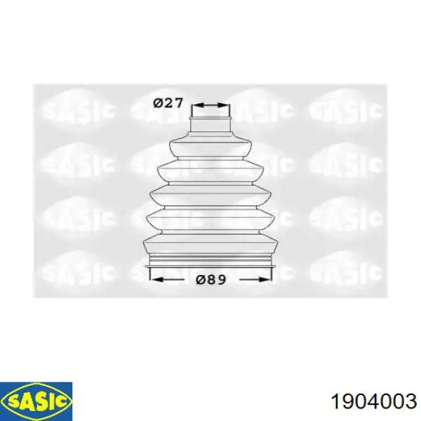Fuelle, árbol de transmisión delantero exterior Renault Espace 4 JK0