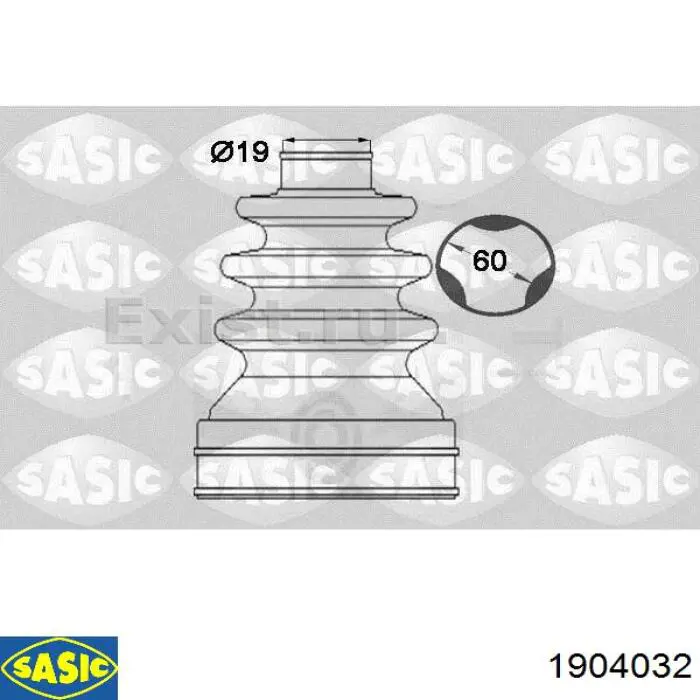 306576 Loebro fuelle, árbol de transmisión delantero interior