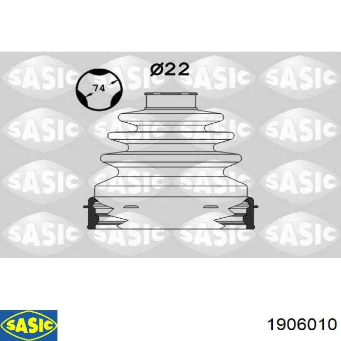 Fuelle transmisión delantero exterior Sasic 1906010 precio, desde 6,83 EUR