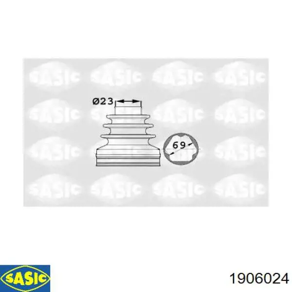 Fuelle palier delantero interior Sasic 1906024