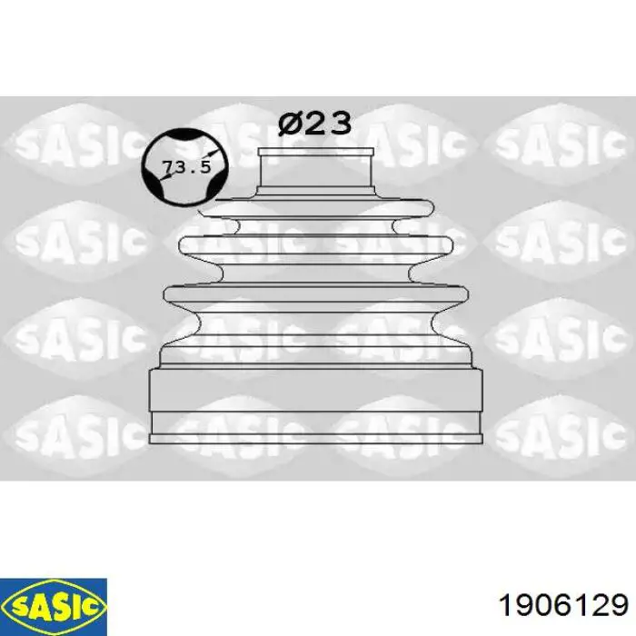 Fuelle transmisión delantero exterior Sasic 1906129 precio, desde 7,25 EUR