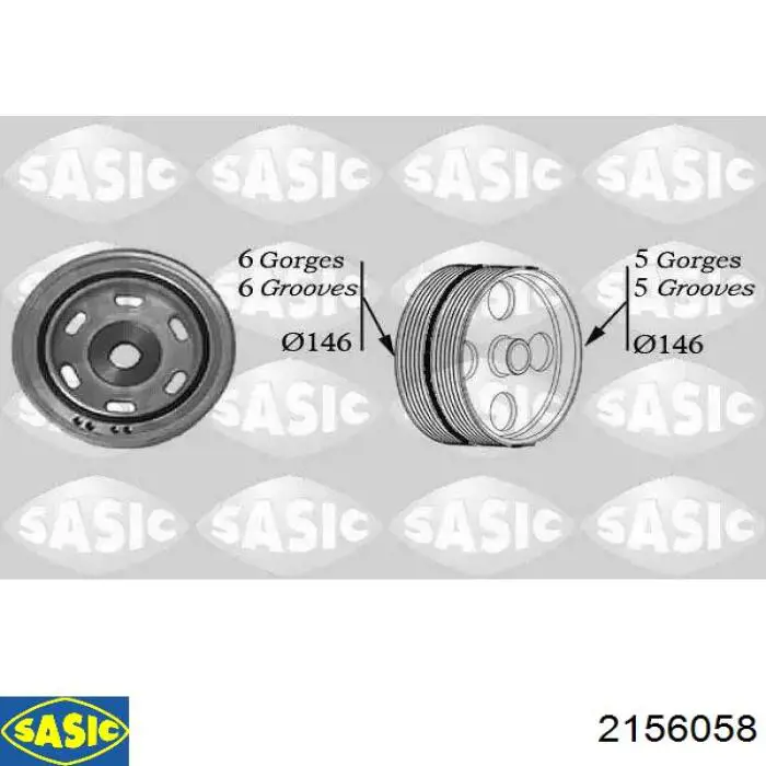 Comprar CP0096 Goom La polea del cigüeñal