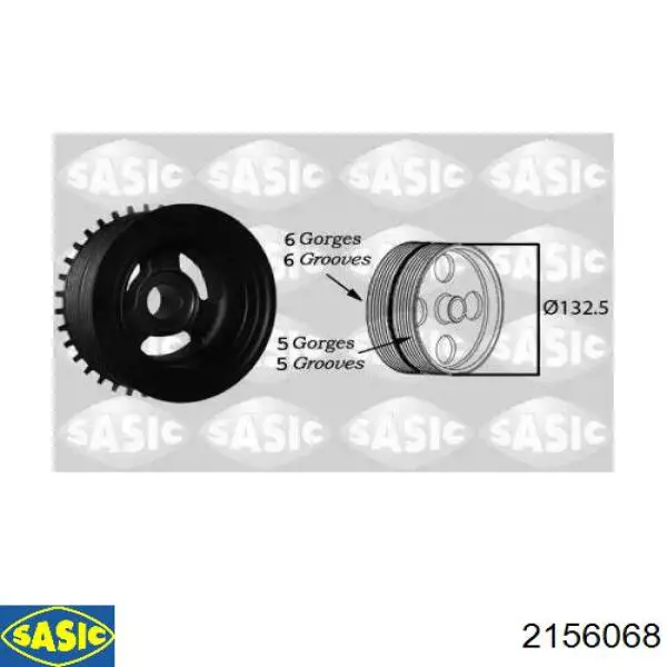 Comprar 31375452 Volvo La polea del cigüeñal