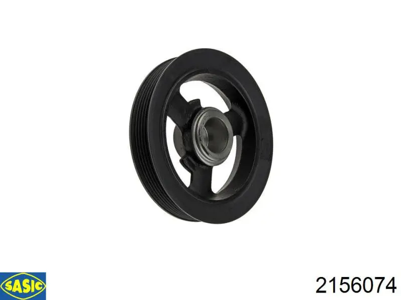 Polea de cigüeñal TVD1137 Gates