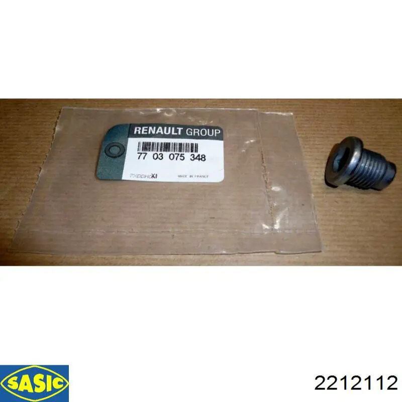 0000222111 Peugeot/Citroen Tapón del cárter de aceite