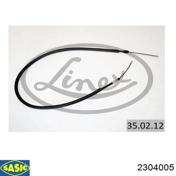 Buje estabilizador delantero exterior Sasic 2304005