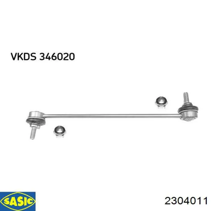 Soporte de la barra estabilizadora delantera Sasic 2304011