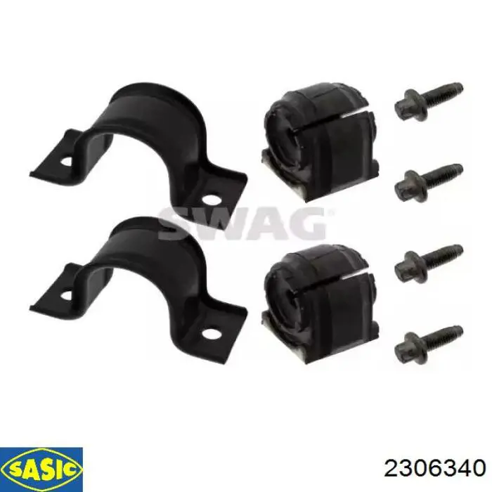 Soporte de la barra estabilizadora delantera Sasic 2306340