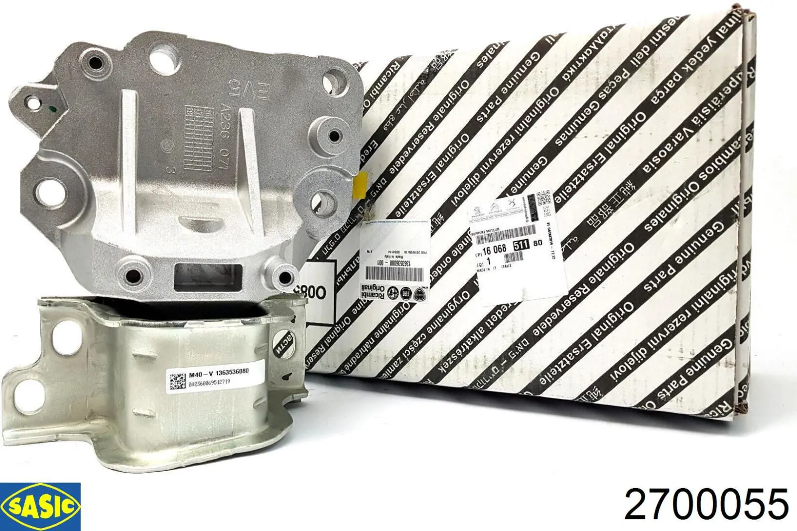 Soporte izquierdo del motor 39480 Lemforder