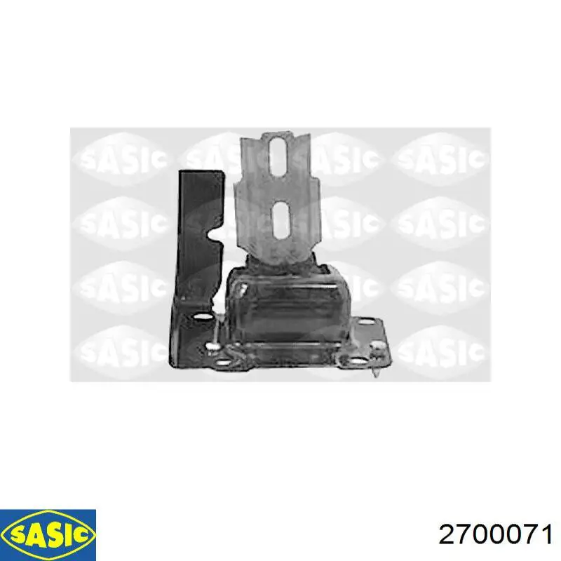 2700071 Sasic soporte para taco de motor izquierdo