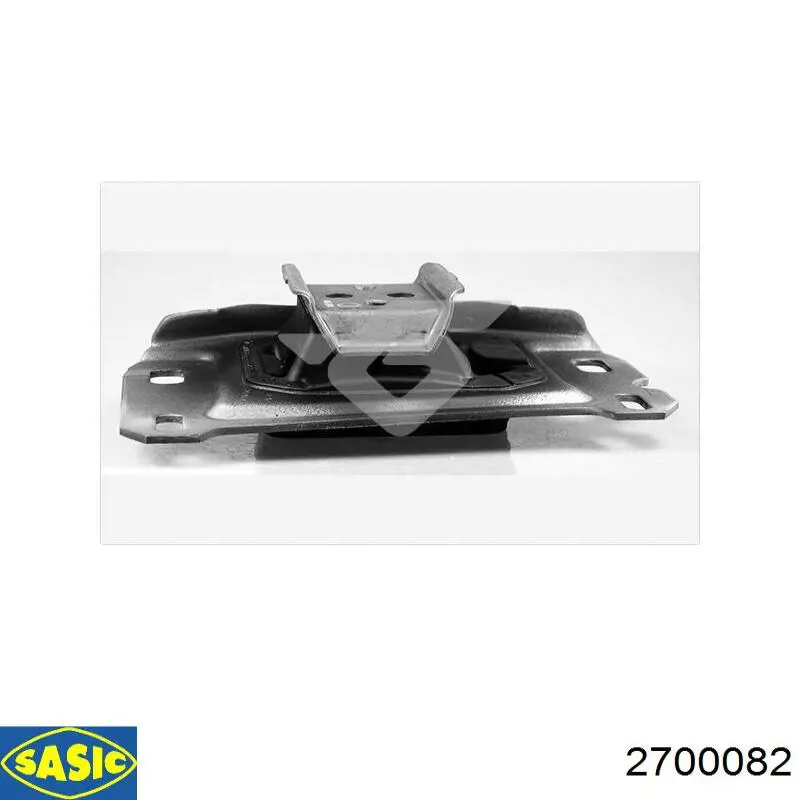 Soporte superior izquierdo del motor 9673768480 Opel