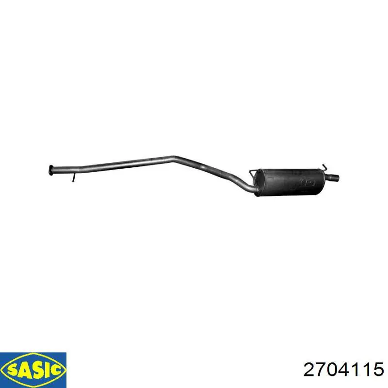 2704115 Sasic soporte de motor trasero