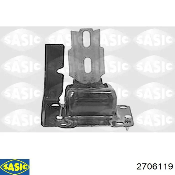 Soporte izquierdo del motor 76531 Asam