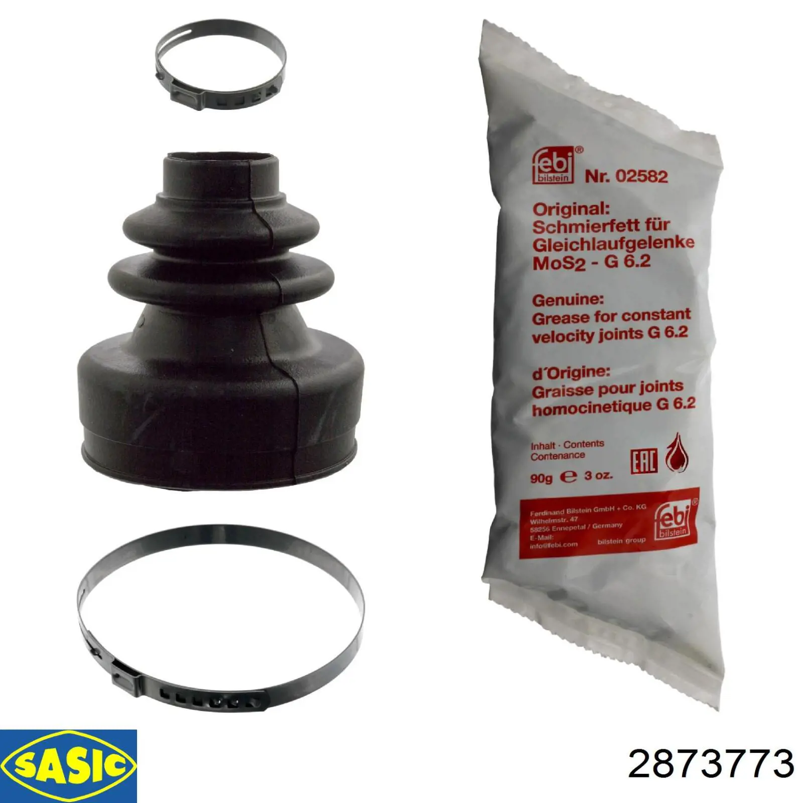 Fuelle transmisión delantero exterior Sasic 2873773 precio, desde 6,84 EUR
