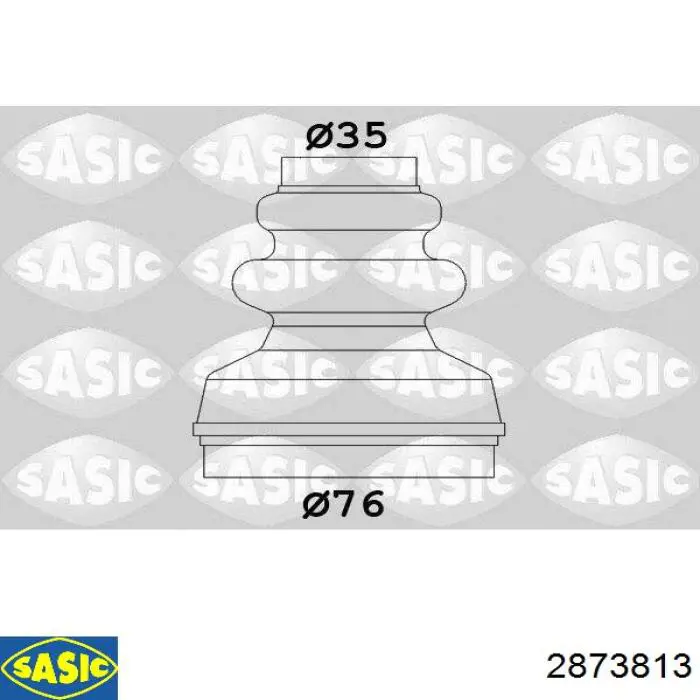 Fuelle transmisión delantero exterior Sasic 2873813 precio, desde 5,40 EUR