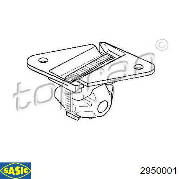 Soporte silenciador Peugeot/Citroen 1755J4