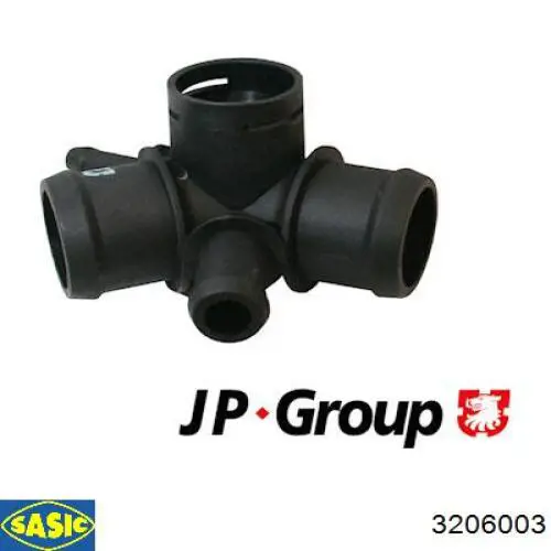 Brida del sistema de refrigeración (triple unión) 3206003 Sasic