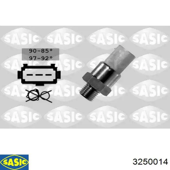 3250014 Sasic sensor de temperatura del refrigerante