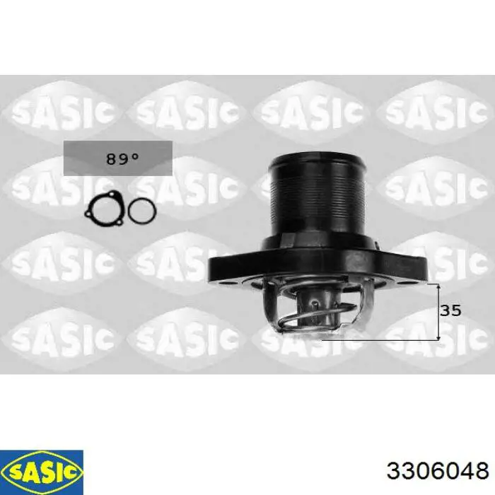Carcasa del termostato Sasic 3306048 precio, desde 27,51 EUR