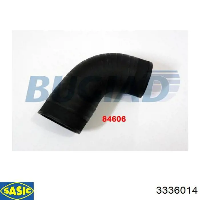 3336014 Sasic tubo flexible de aire de sobrealimentación, de turbina
