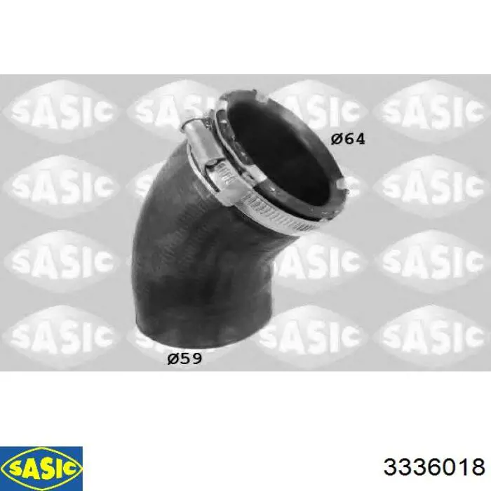 11226 Fare Manguera del intercooler