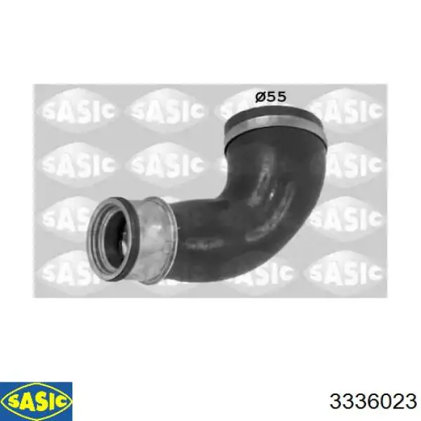 3336023 Sasic tubo flexible de aire de sobrealimentación, de turbina