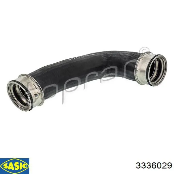 3336029 Sasic tubo flexible de aire de sobrealimentación inferior izquierdo