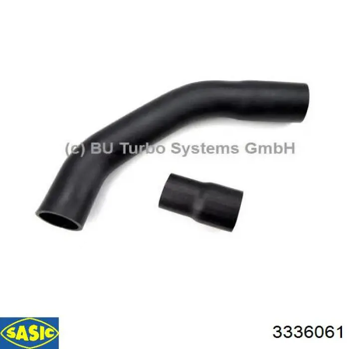 225717 Impergom tubo flexible de aire de sobrealimentación derecho