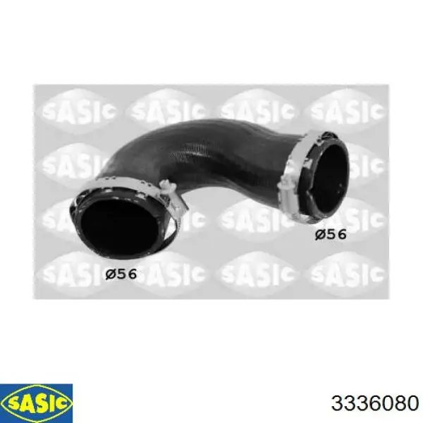 3336080 Sasic tubo flexible de aire de sobrealimentación derecho