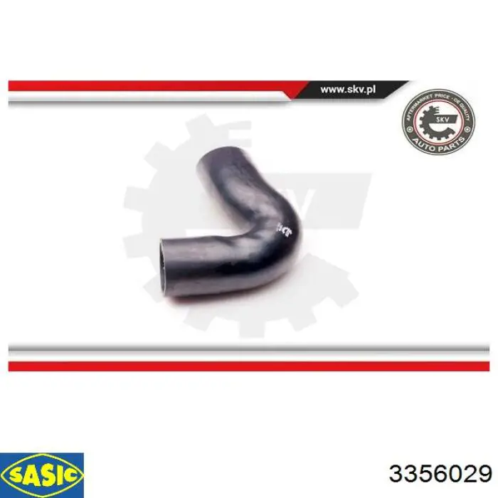 Tubo de salida de aire del turbocompresor Metalcaucho 9759