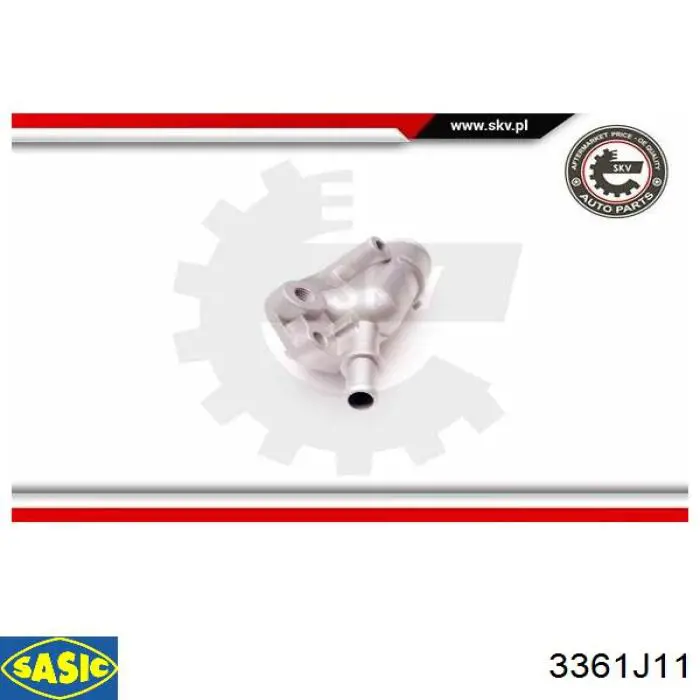 Caja del termostato Fiat Punto 1 176