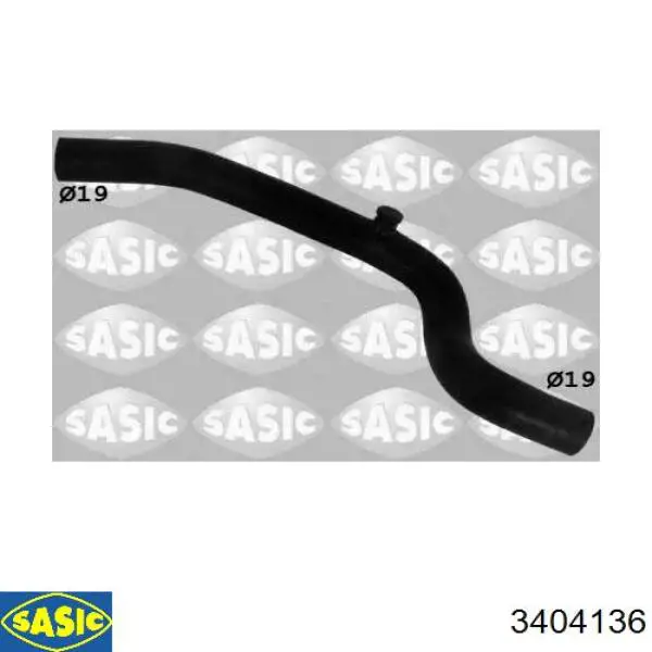Comprar 3404136 Sasic Manguera de calefacción, entrada