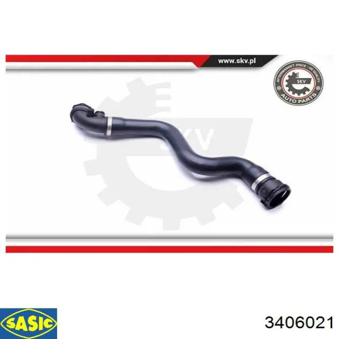 Comprar 3406021 Sasic Manguera superior del radiador