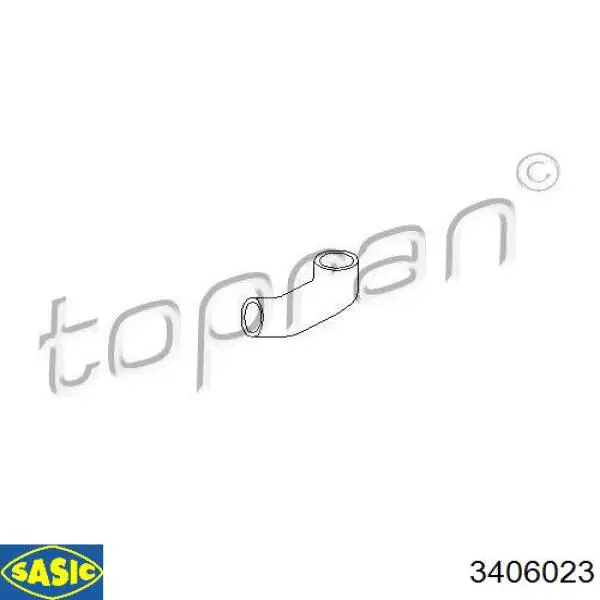 Manguera de refrigeración para Opel Astra (51, 52)