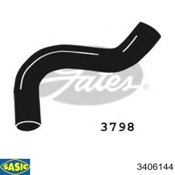 Comprar 3406144 Sasic Manguera inferior del vaso de expansión