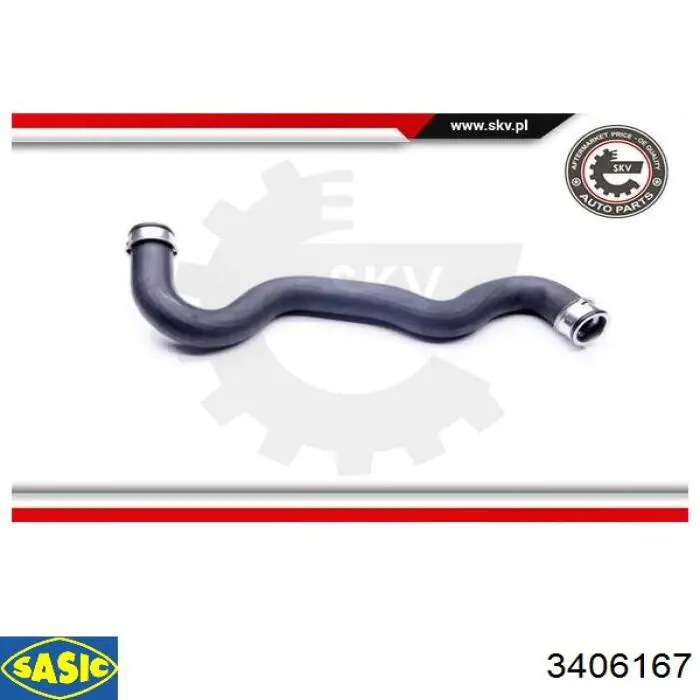 Manguera de radiador arriba Mercedes A2035010982