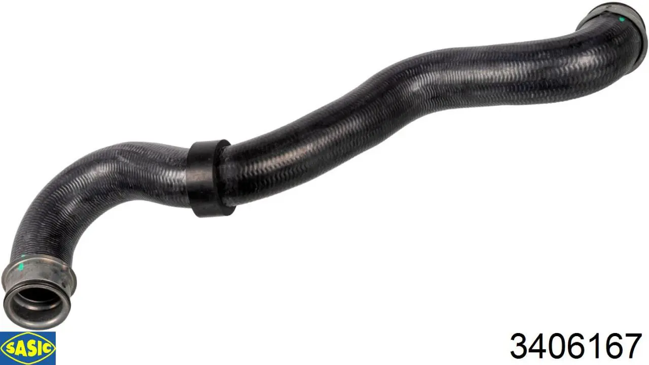 Manguera superior del radiador A2035010982 Mercedes