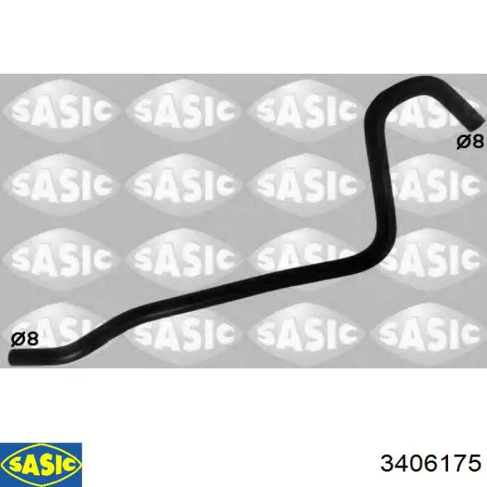 Manguera superior del radiador Sasic 3406175 precio, desde 18,98 EUR