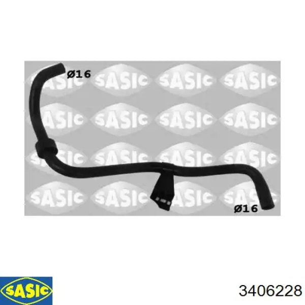 1K0122109CC VAG Manguera de refrigeración