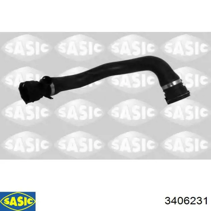 Manguera inferior del radiador BMW 17127507749