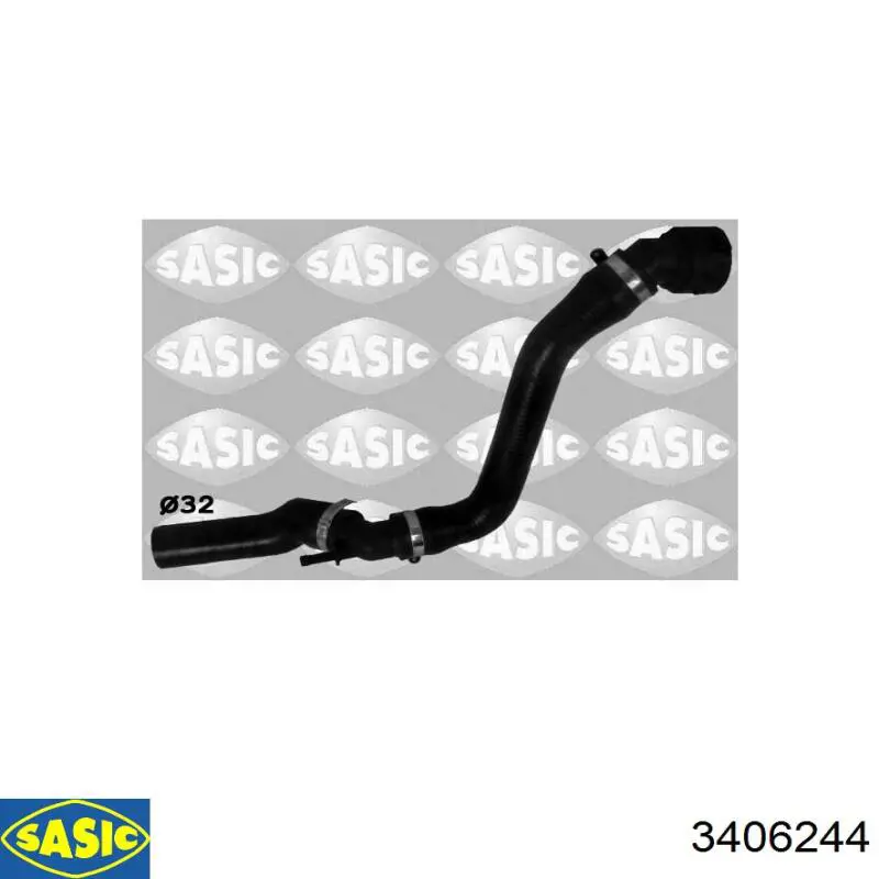 Comprar 3406244 Sasic Manguera superior del radiador