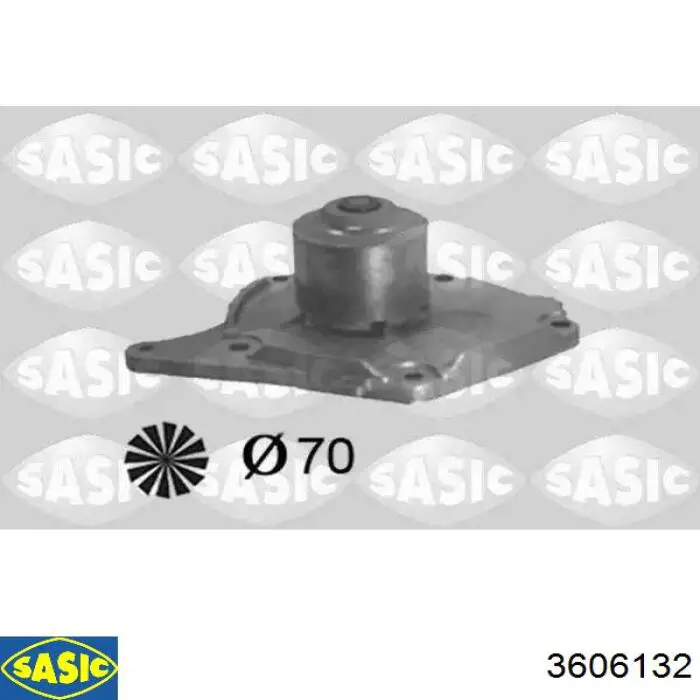 Comprar 3606132 Sasic Bomba de agua para motor