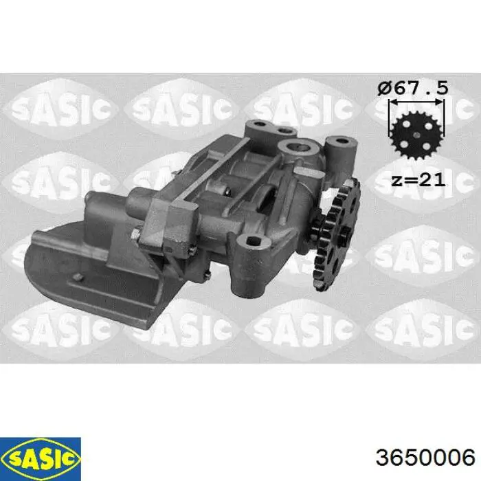 Comprar 3650006 Sasic Bomba De Aceite