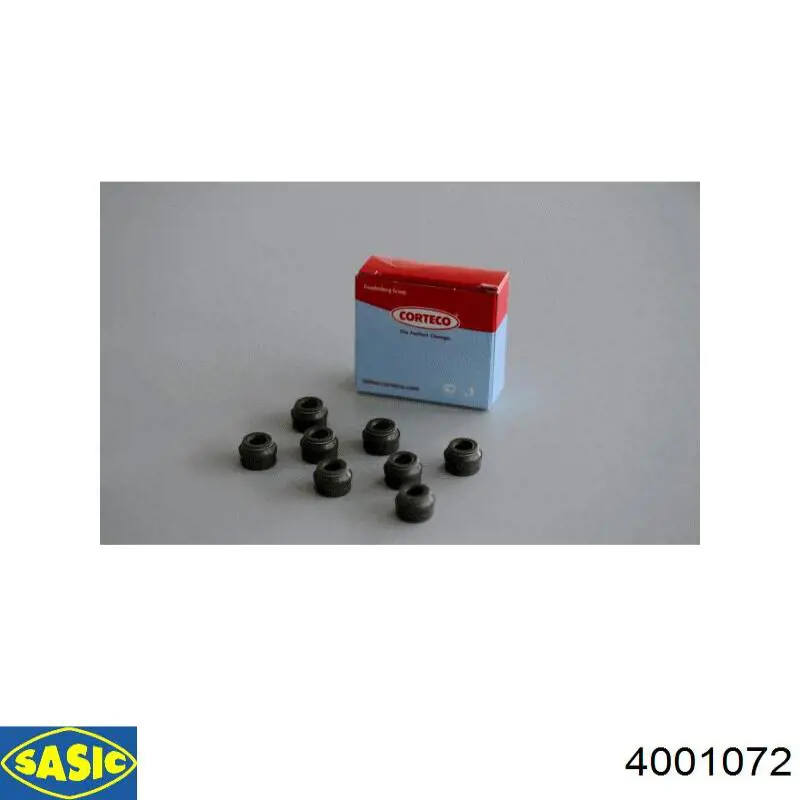 4001072 Sasic sello de aceite de valvula (rascador de aceite Entrada/Salida Kit De Motor)