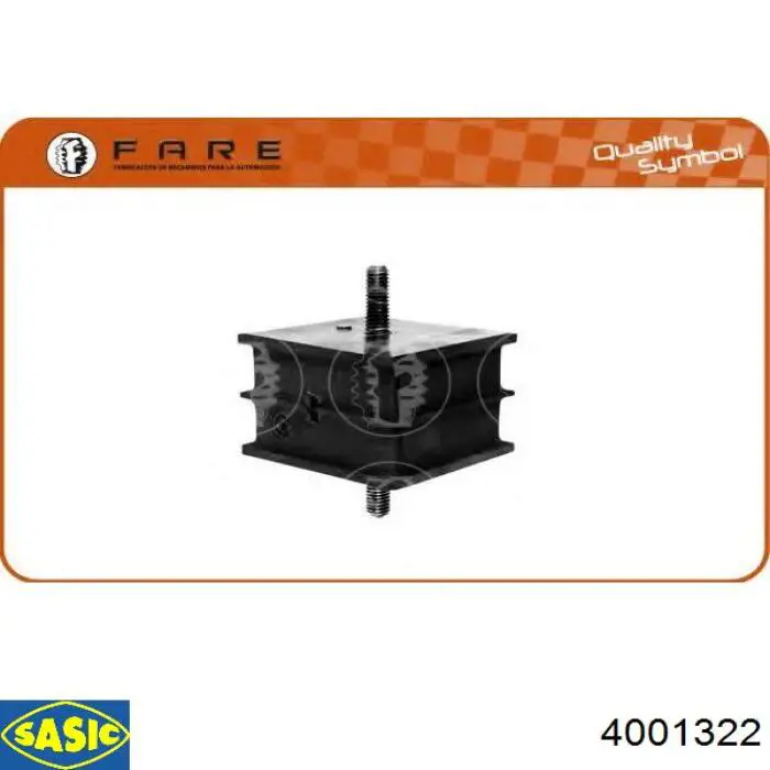 4001322 Sasic soporte motor delantero