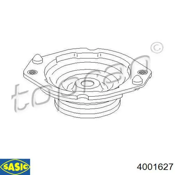 Soporte del amortiguador delantero Sasic 4001627 precio, desde 17,94 EUR
